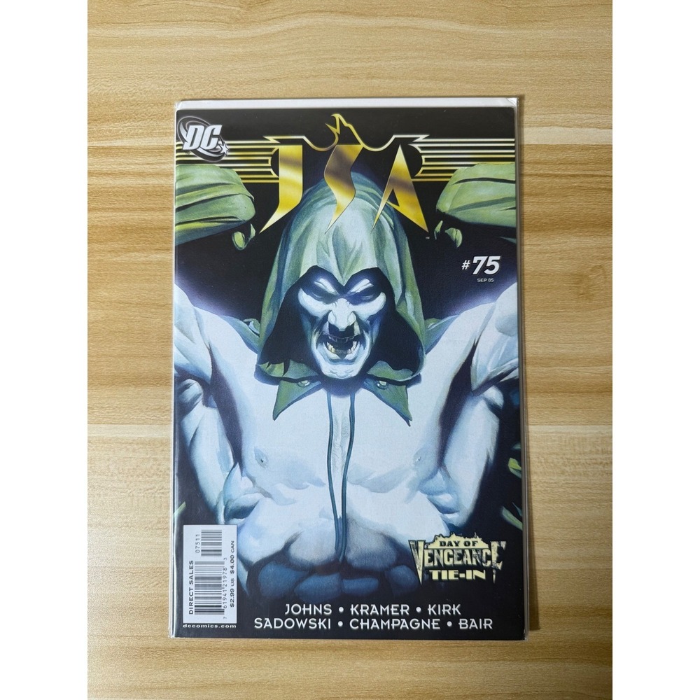 JSA #75 DC Comics Day of Vengeance Tie-In September 2005
